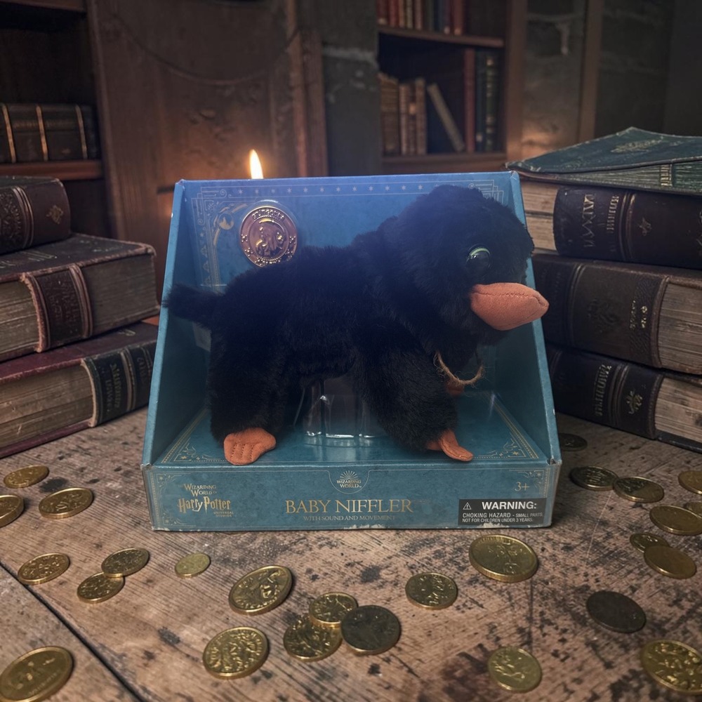 Universal Studios Harry Potter Baby Niffler Interactive Plush Sound and Movement
